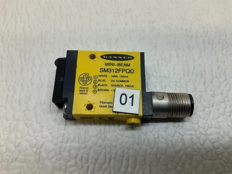 Фотоэлектрический датчик Banner SM312FPQD Mini Beam Photoelectric Sensor 10-30 V