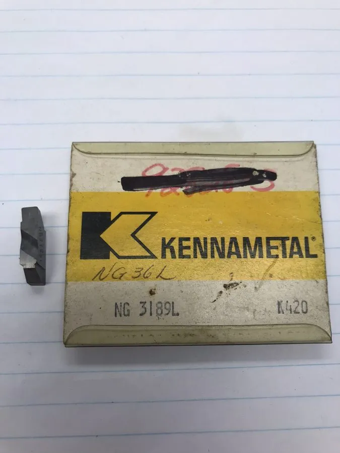 Режущий инструмент NG3189L K420 KENNAMETAL INSERT (loc H13)