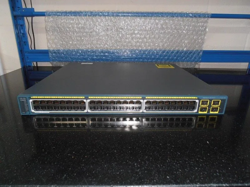 Коммутатор Cisco WS-C2975GS-48PS-L 48-Port Ethernet Gigabit PoE Network Switch