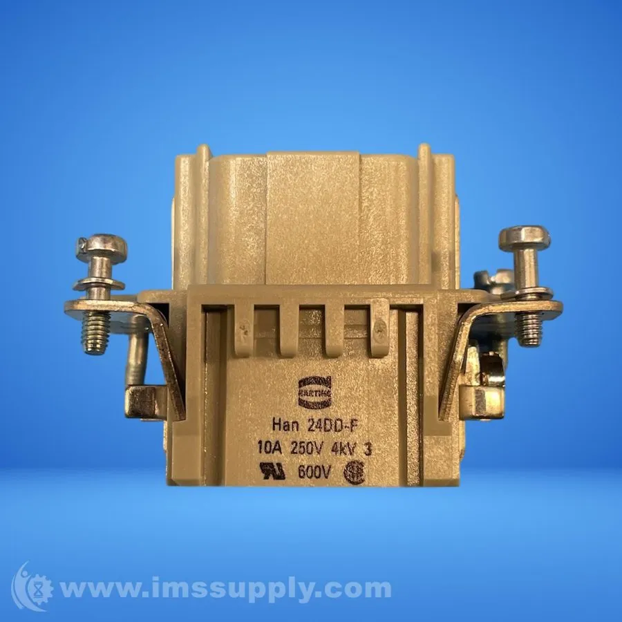 Разъём Harting HAN 24DD-F 24-Pole Connector FNIP