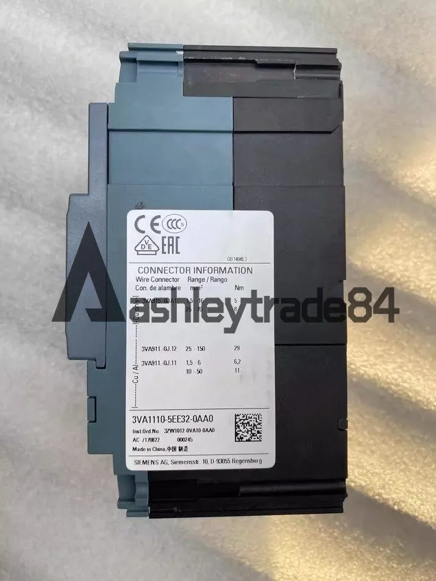 Автоматический выключатель SIEMENS 3VA1110-5EE32-0AA0 CIRCUIT BREAKER 100A 440VA
