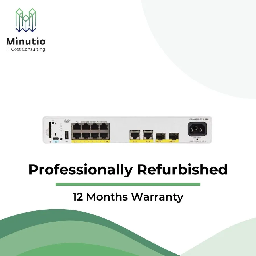 Коммутатор Cisco C9200CX-8P-2X2G-A