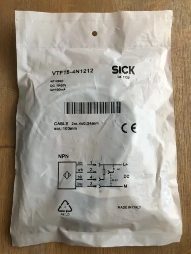 Фотоэлектрический датчик VTF18-4N1212 SICK Photoelectric Sensor
