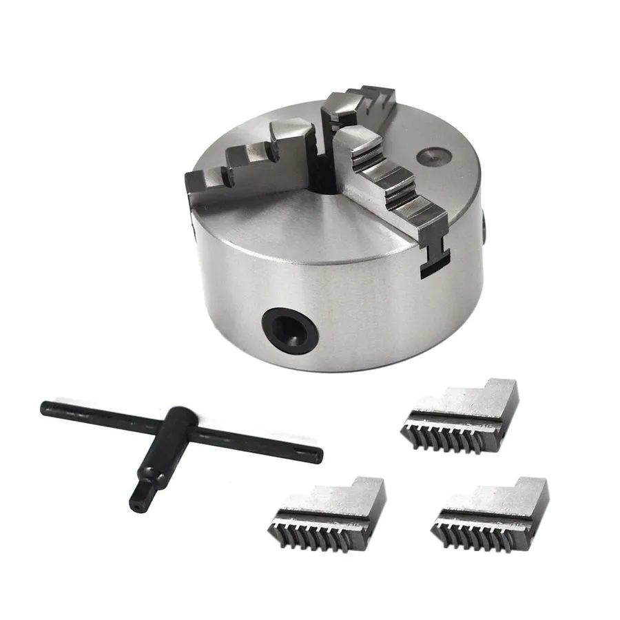 Режущий инструмент 3-Jaw Self-Centering Lathe Chuck 125mm K11-125 — фото лота 1