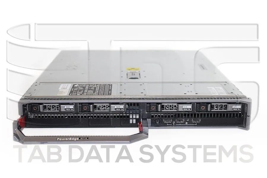 Сервер Dell PowerEdge M710 FHB Blade Server No RAM Unknown CPU
