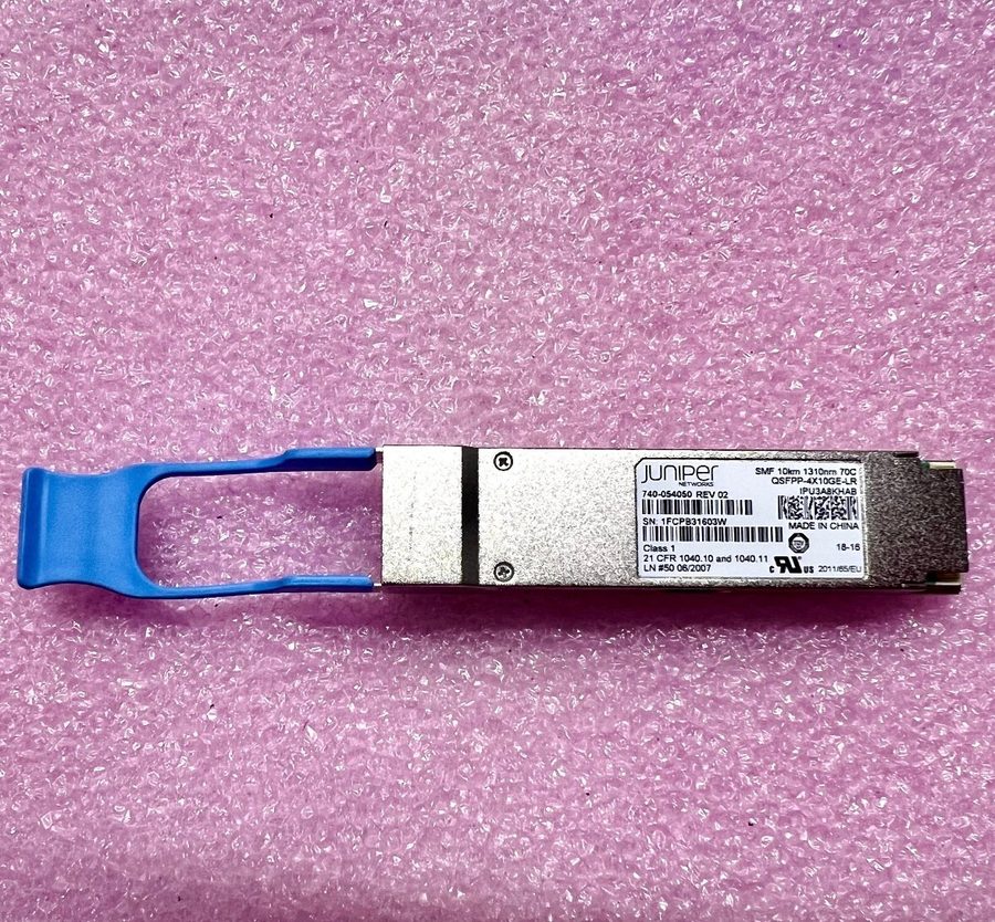 Коммутатор Juniper QSFPP-4X10GE-LR 740-054050 4X10GBASE-LR SMF 10km 1310nm 70C T