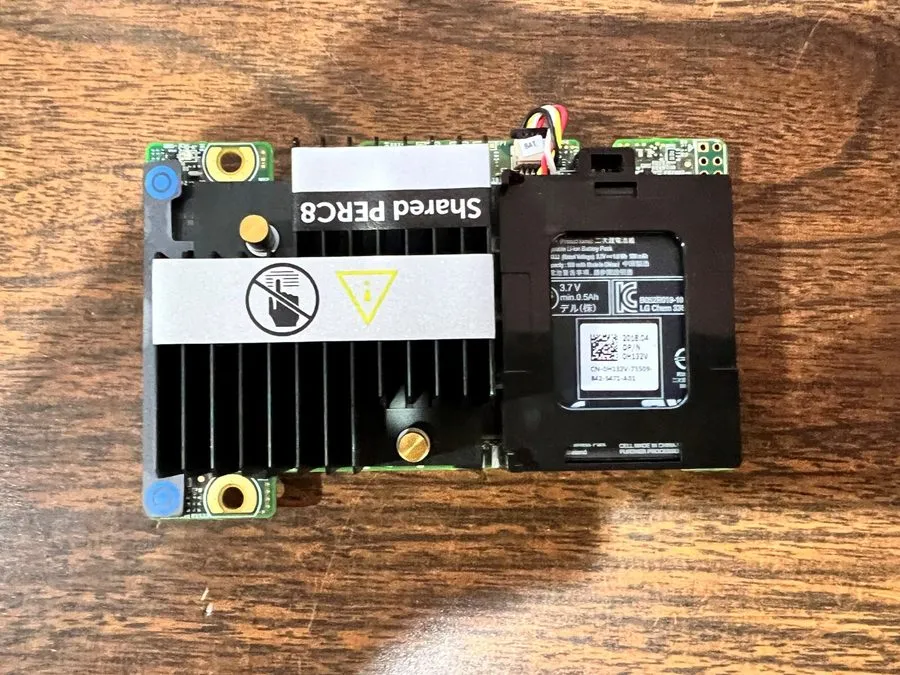 Контроллер Dell PowerEdge VRTX PERC8 H710P PCIe Mini Mono SAS 1Gb Raid Controlle