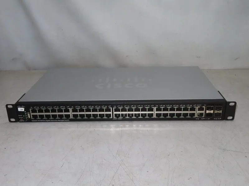 Коммутатор Cisco SG350X-48 48-Port Gigabit Stackable Switch 4x 10G SFP+ Uplinks