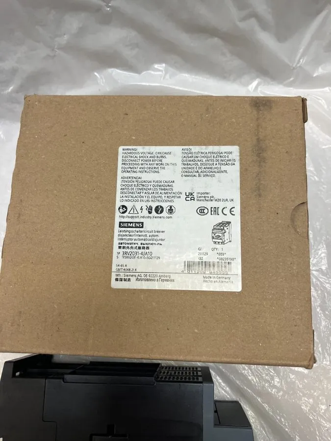 Автоматический выключатель Siemens Circuit Breaker Motor Protection 54 -65A 3RV2