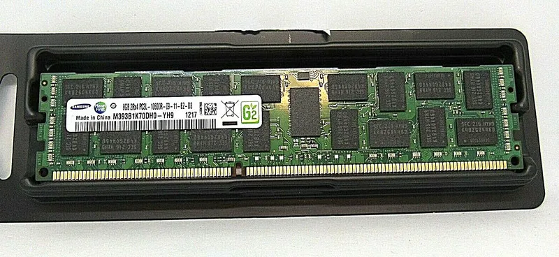 Модуль памяти Samsung 8GB 2RX4 PC3L-10600R-09-11-E2-D3 ECC REGISTERED DDR3