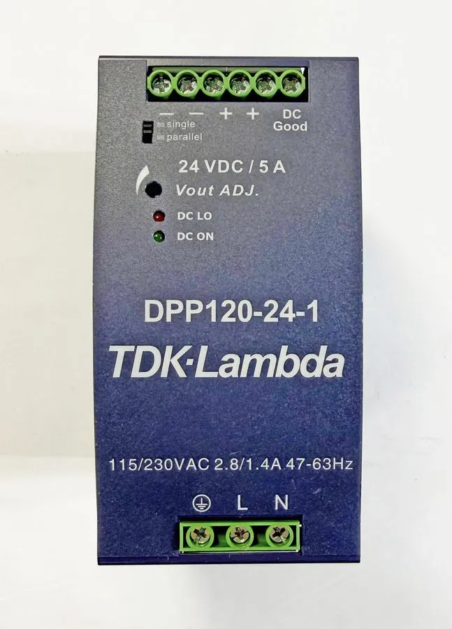 Блок питания TDK Lambda DPP120-24-1 DIN Rail Power Supply 24VDC 5A 120W 115 230V
