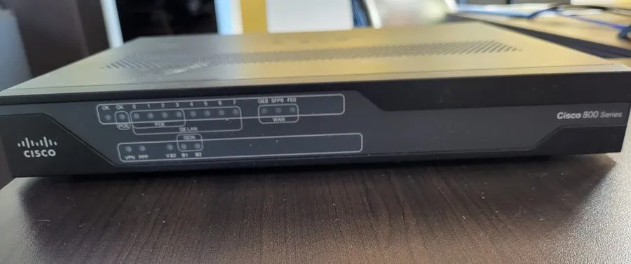 Маршрутизатор CISCO C891F 8-Port Gigabit Ethernet Integrated Services Router