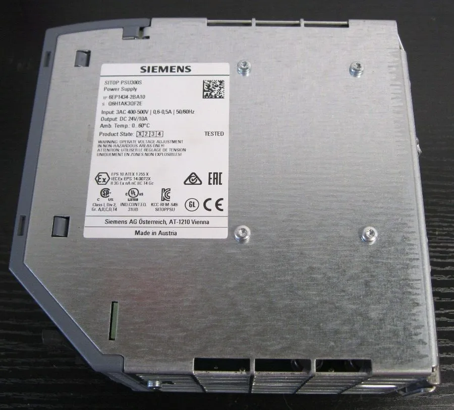 Блок питания Siemens SITOP PSU300S 10 A power supply 6EP1434-2BA10