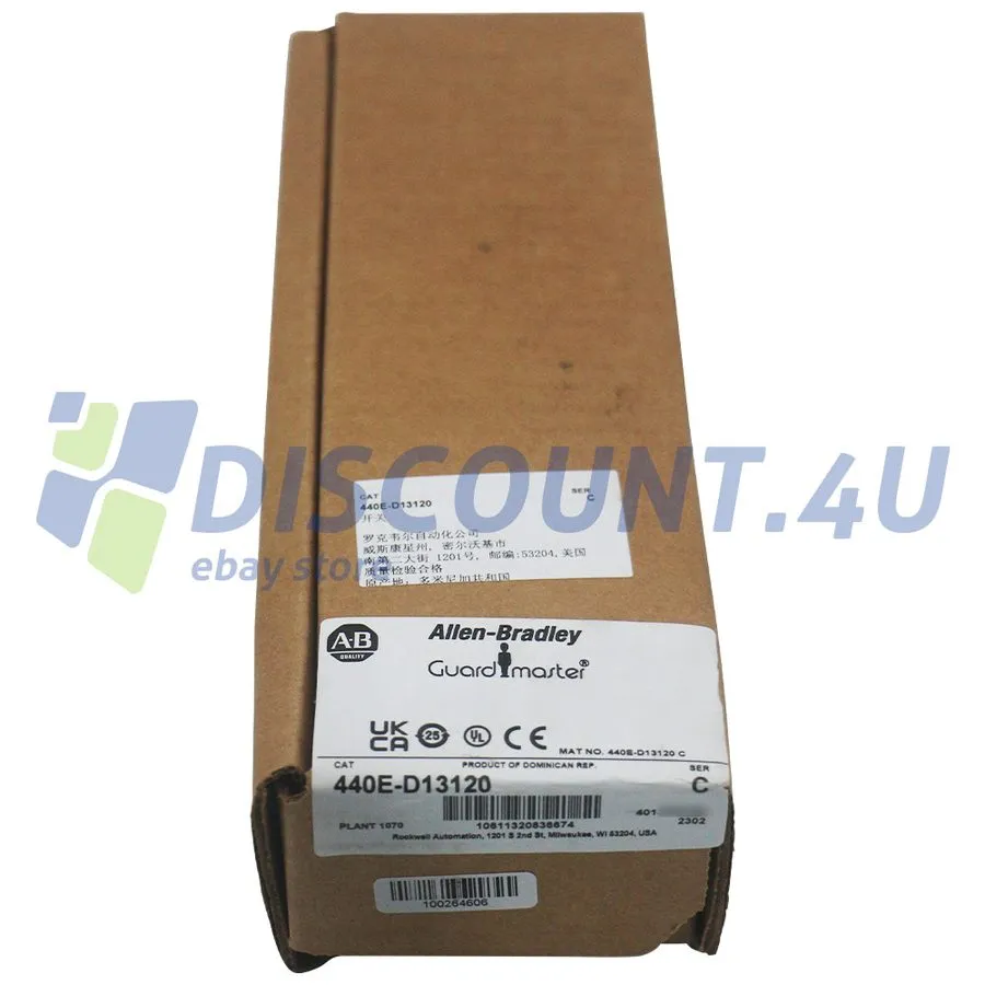 Реле безопасности New440E-D13120 Guardmaster Lifeline 3 Cable Pull Switch Allen-