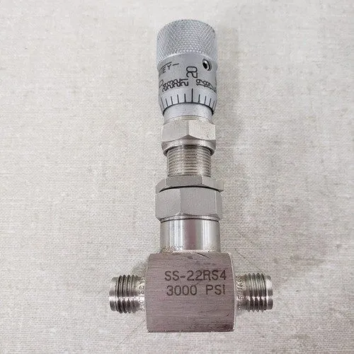 Клапан Micro metering valve 22 series, Swagelok/whitey, stainless steel, SS-22RS — фото лота 1