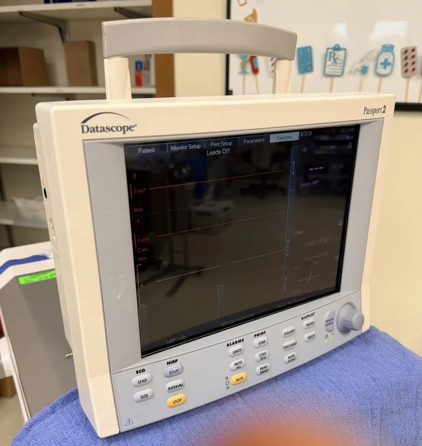 Электрокардиограф Datascope Passport2 Patient Monitor 0998-00-0170-0014A ECG SpO