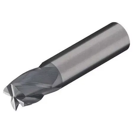 Режущий инструмент Micro 100 Sem-250-04 Carbide End Mill, 1/4 In, Cut 1/2 In, 4 