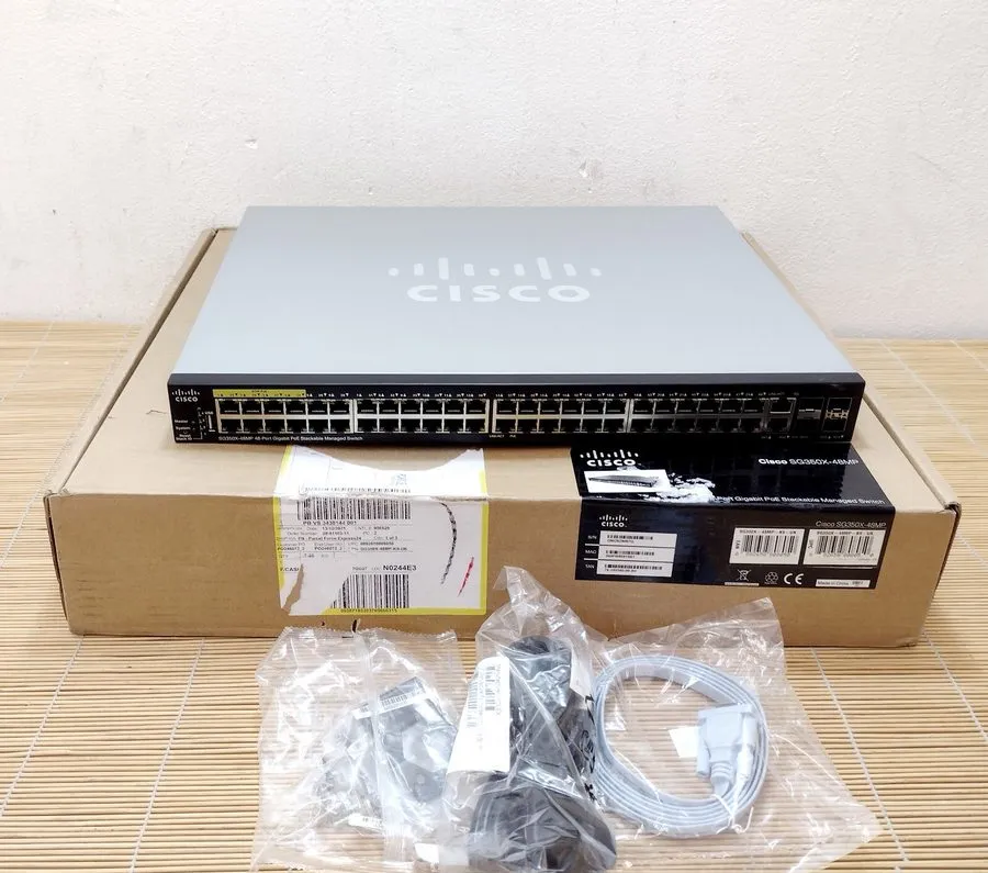 Коммутатор Cisco SG350X-48MP-K9-UK Switch