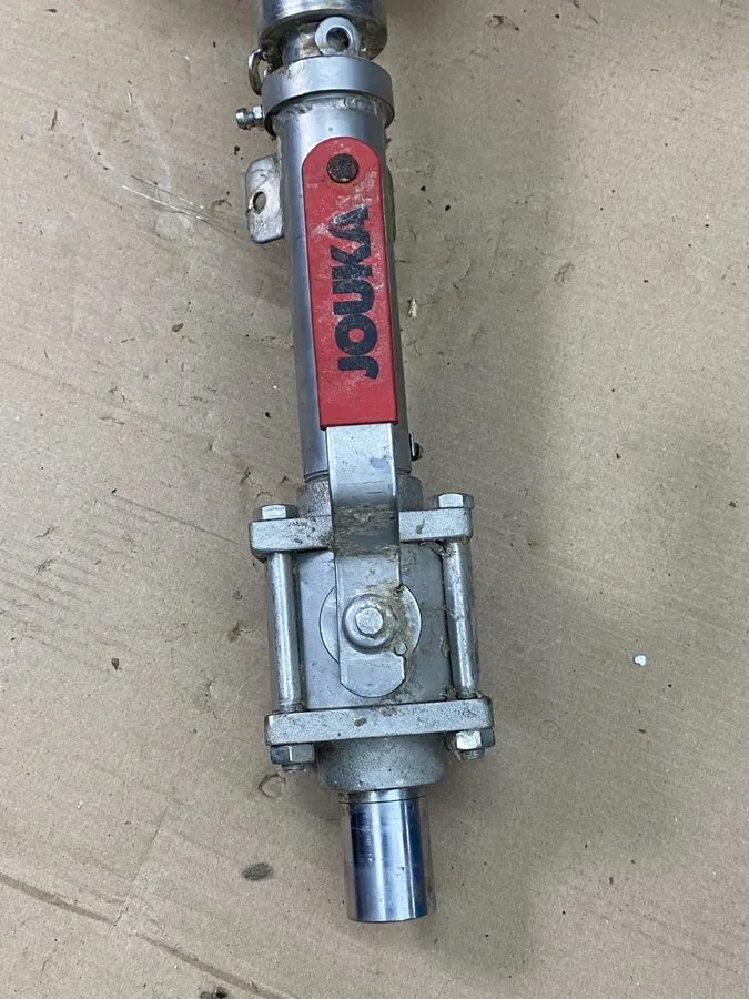 Клапан JOUKA SS2343 STAINLESS STELL BALL VALVE AISI 316,CF-8M, DN 40, PN 25 bar, — фото лота 1