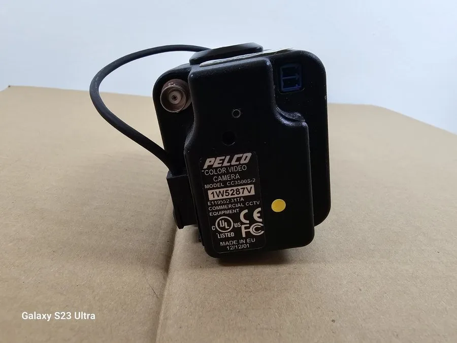 Камера Pelco CC3500S-2 Security Color Camera W/ 3.5-8mm Standard Res. NTSC 24VAC — фото лота 3