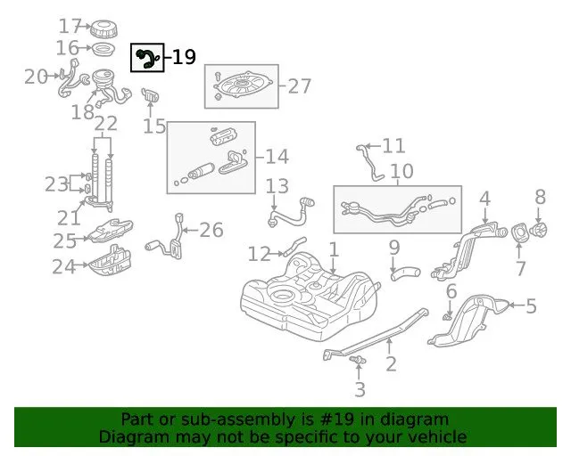 Трубопроводная арматура Honda Fuel Injection Pressure Regulator 16015-S7A-930 — фото лота 1