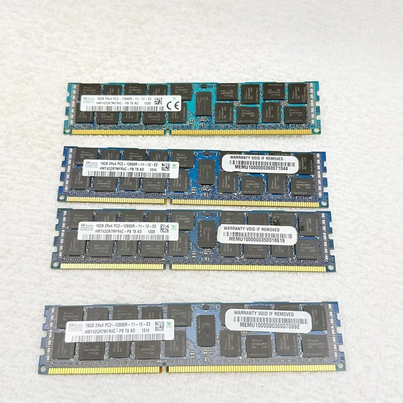 Модуль памяти 1X 16GB Hynix HMT42GR7MFR4C-PB 2Rx4 PC3-12800R DDR3 ECC REG 1.5