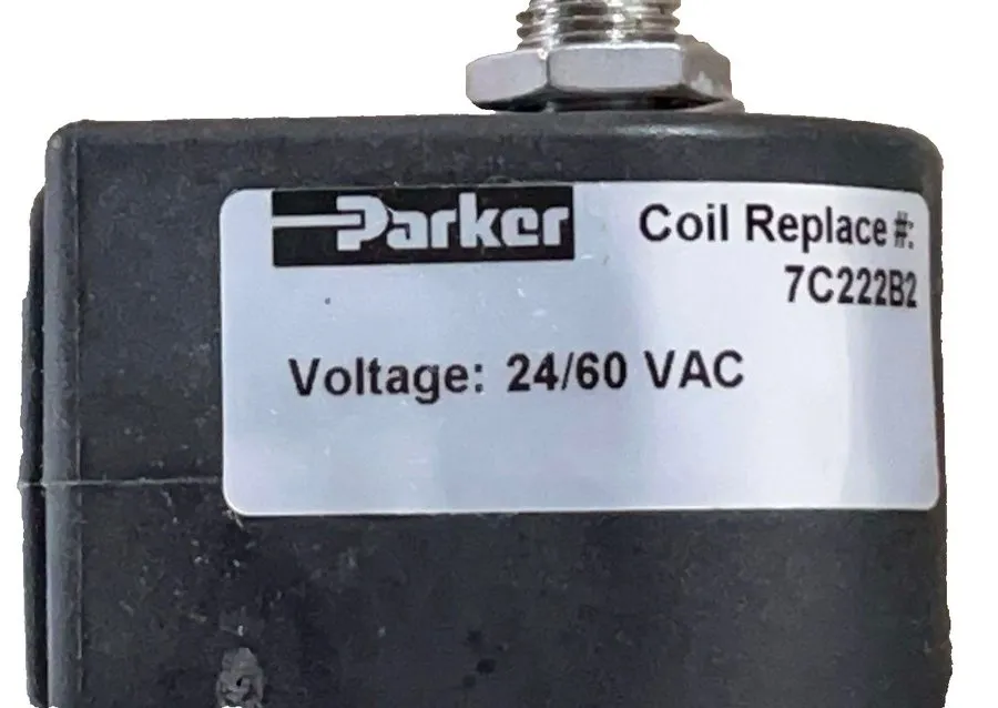 Электромагнитный клапан Parker Solenoid Valve 520011153B 24VAC 150PSI 3-Port Coi — фото лота 1