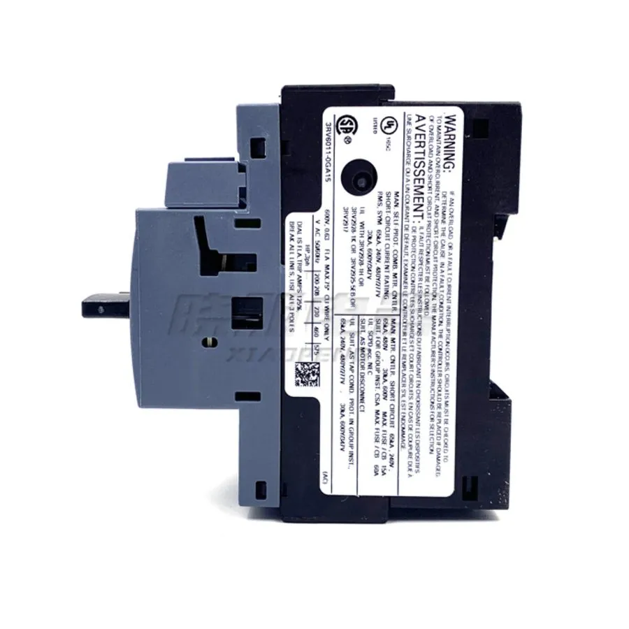 Автоматический выключатель Siemens 3RV6011-0GA15 0.45-0.63A Motor Protection Cir
