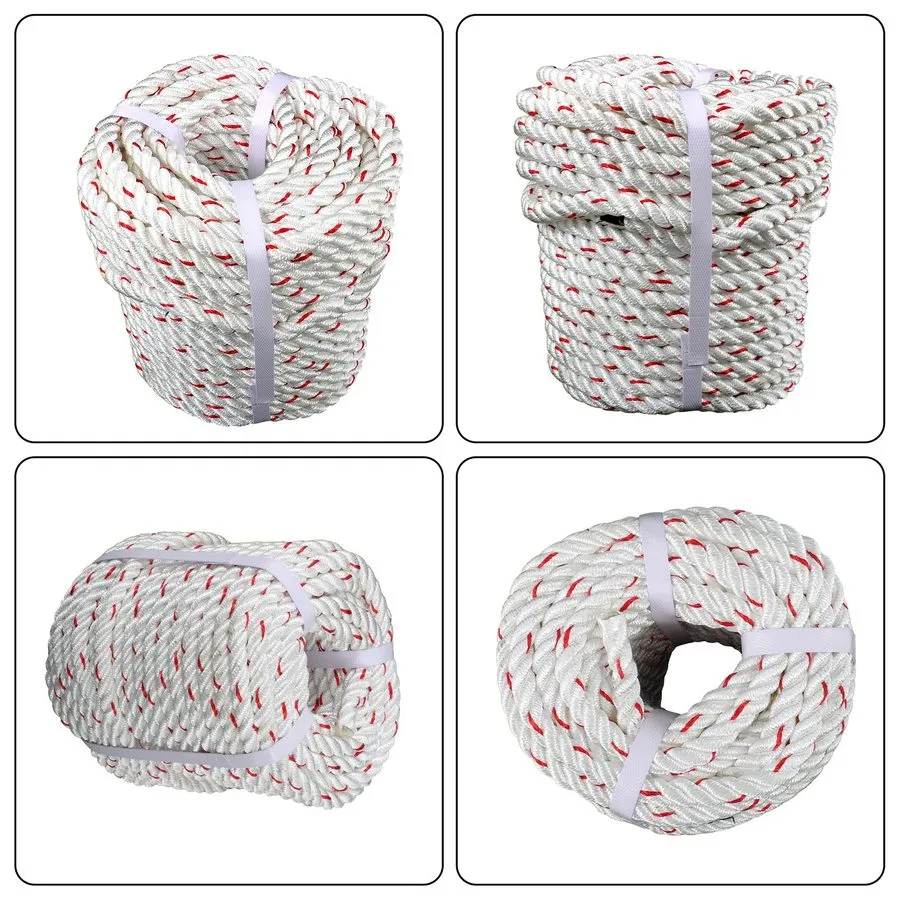 Складское оборудование LABLT 1 in x 120feet Double Braid Polyester Rope Arborist — фото лота 2