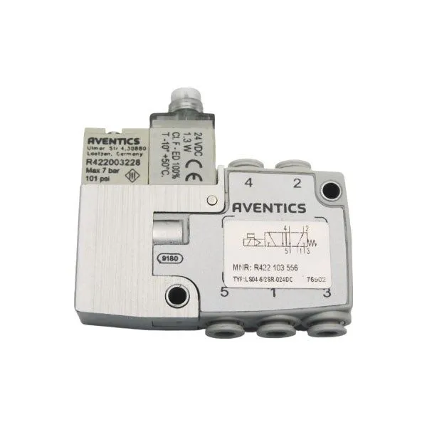 Пневмораспределитель AVENTICS LS04-5/2SR-024DC R422103556 24VDC 101PSI NSNP