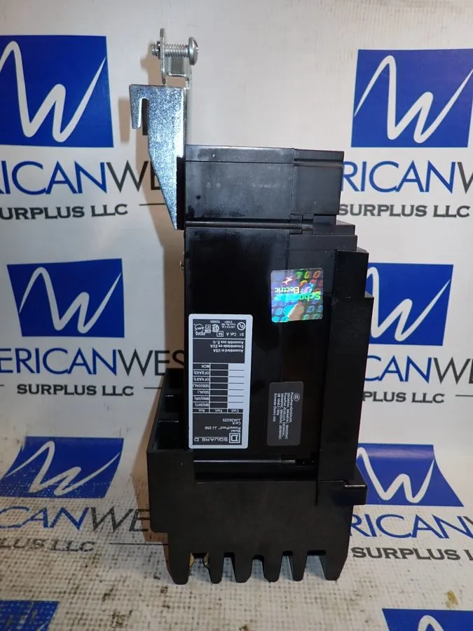 Автоматический выключатель SQUARE D JJA36225 JJA I-LINE 3 POLE 225 AMP 480v 65KA