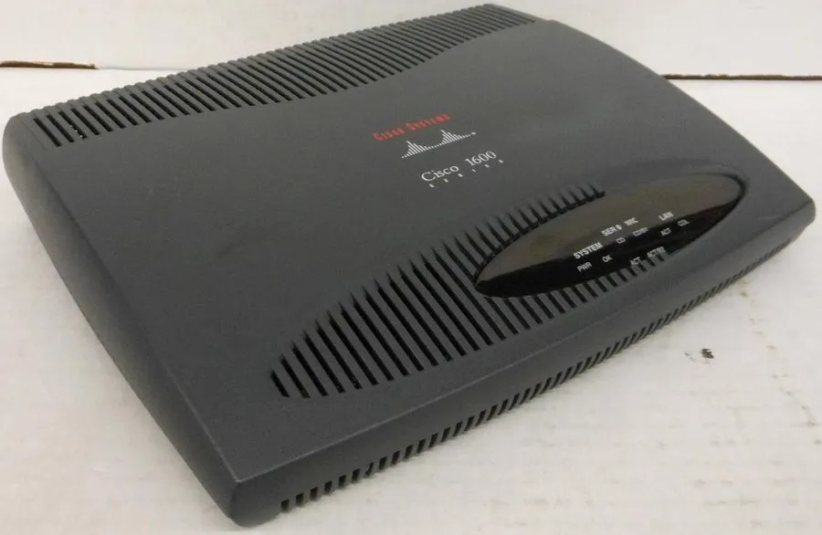 Маршрутизатор CISCO BUSINESS ENTERPRISE CLASS ROUTER, 1600 SERIES, MISSING PO