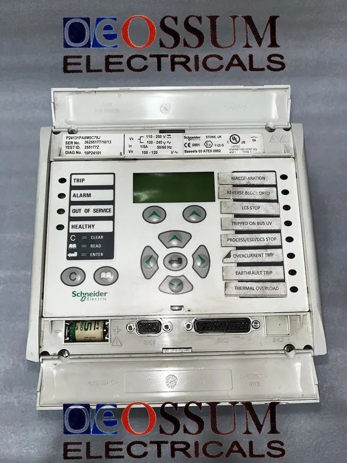 Реле защиты SCHNEIDER ELECTRIC MICOM P241 PROTECTION RELAY P24131PA6M0C78J 100-2