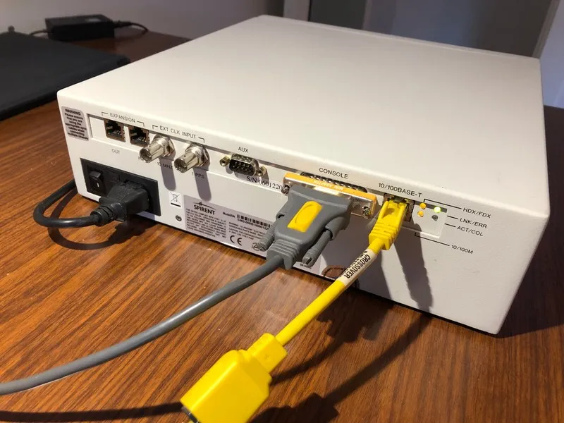 Шасси Spirent SmartBits SMB-600B 2-Slot Chassis w/ 2x LAN-3327A Modls