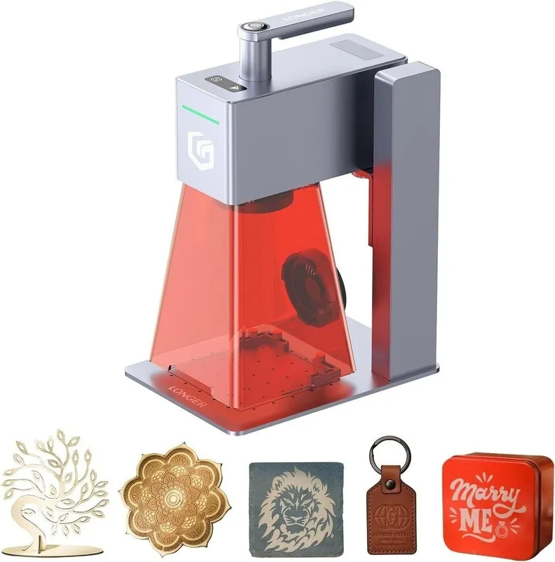 Лазерный гравёр LONGER Nano Pro 12W High Precision Engraving Laser Engraver Cutt