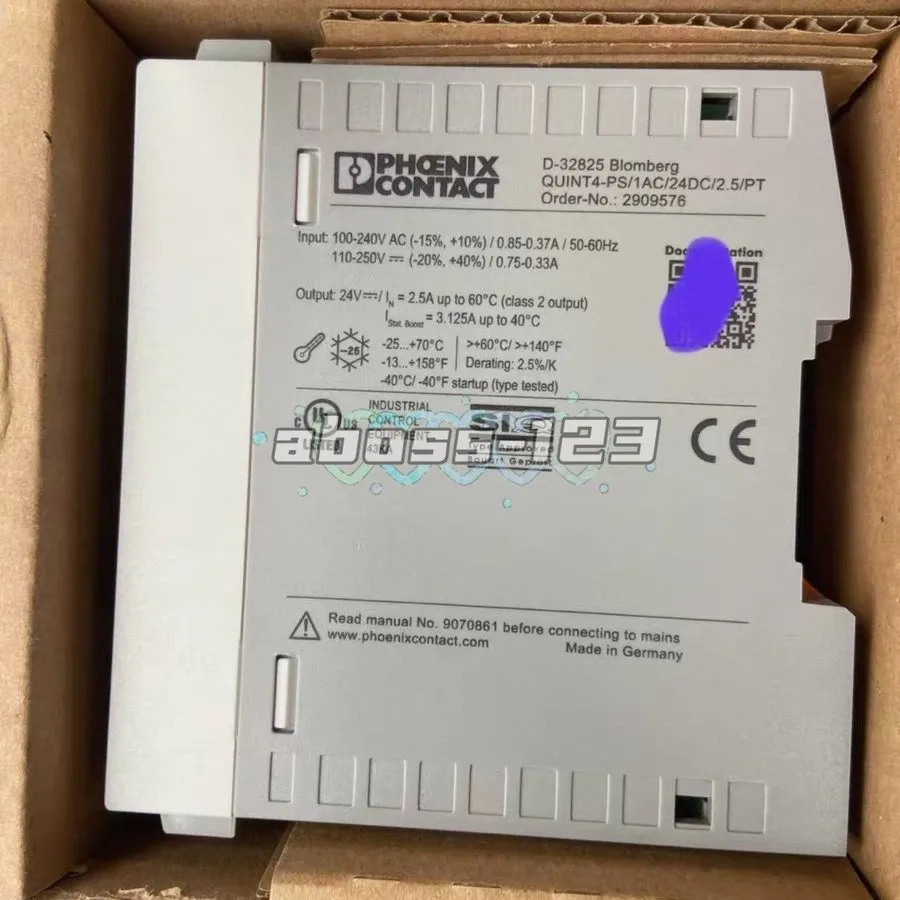 Блок питания Phoenix 2909576 QUINT4-PS/1AC/24DC/2.5/PT Switching Power Supply