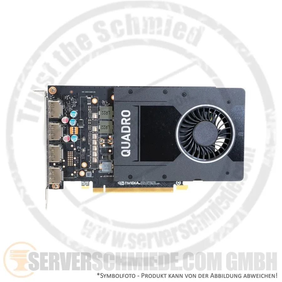GPU-ускоритель Dell Nvidia Quadro P2200 5GB GDDR5X DisplayPort Desktop Graphics 