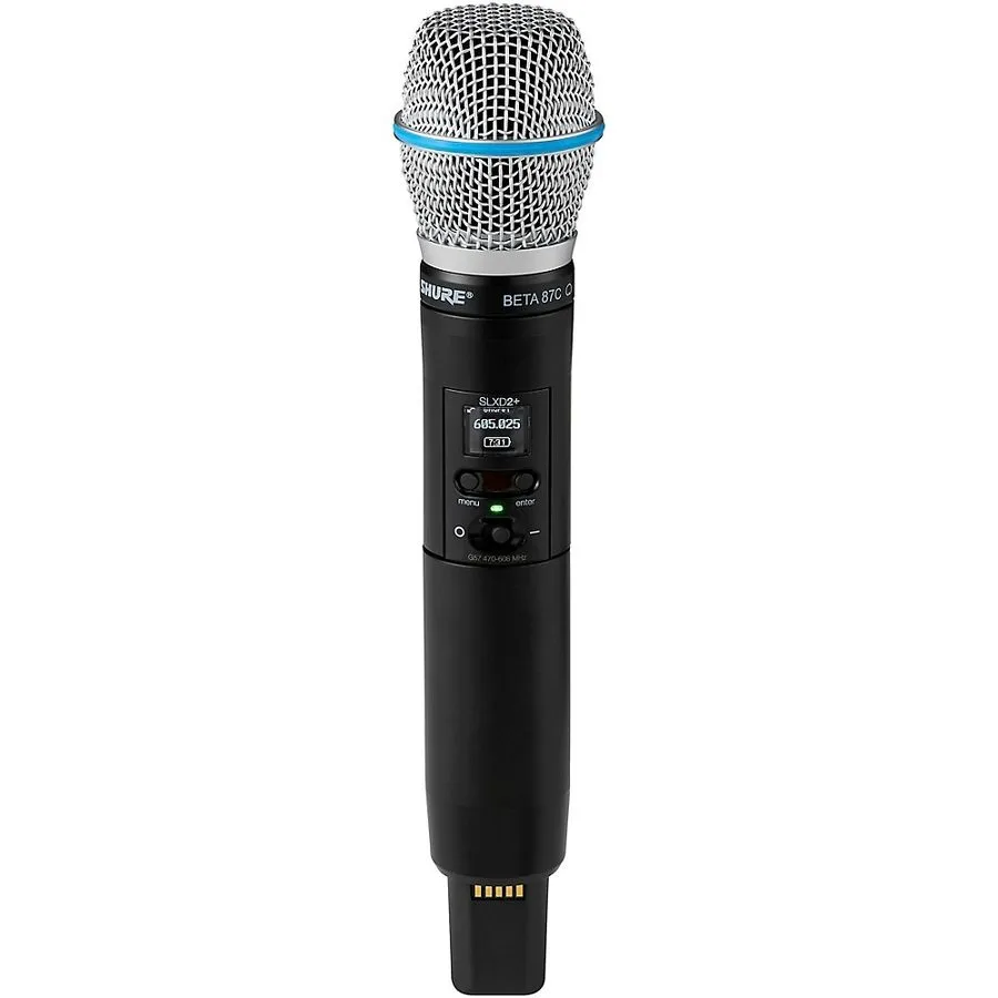 Радиосистема Shure SLXD24+B87A Digital Wireless Handheld Microphone System Band — фото лота 1