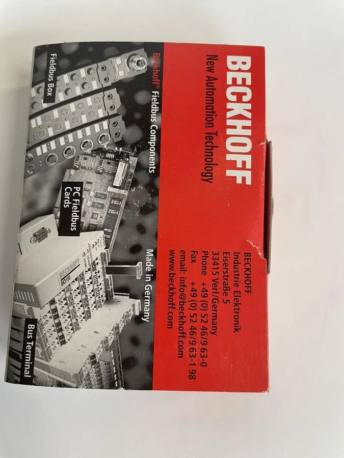 Модуль ввода-вывода BECKHOFF KL 9190 Voltage Supply Terminal 230V AC/DC KL9190