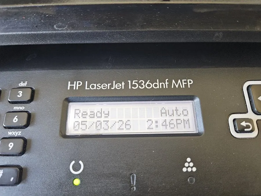 Лазерный принтер HP LaserJet Pro M1536dnf Laser Multifunction Printer All-in-one — фото лота 1