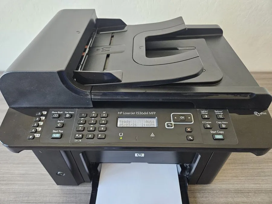 Лазерный принтер HP LaserJet Pro M1536dnf Laser Multifunction Printer All-in-one — фото лота 2