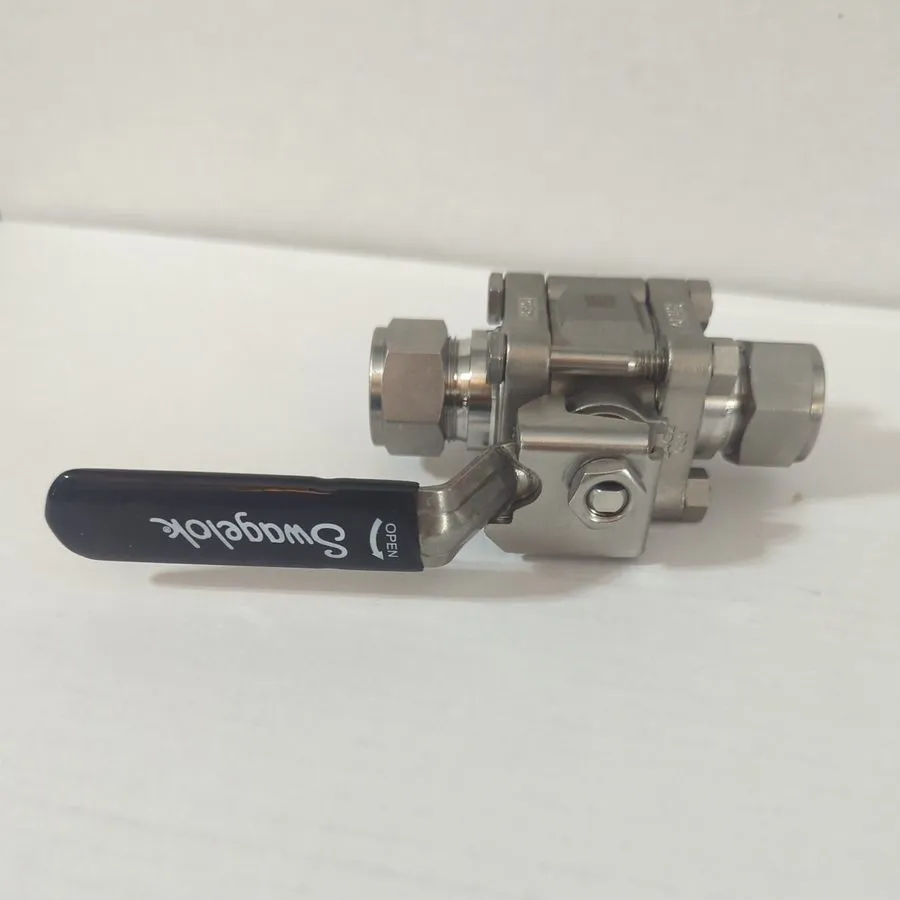Клапан Swagelok SS-63TS12 Stainless Steel 3-Piece 60 Series Ball Valve FNIP — фото лота 1