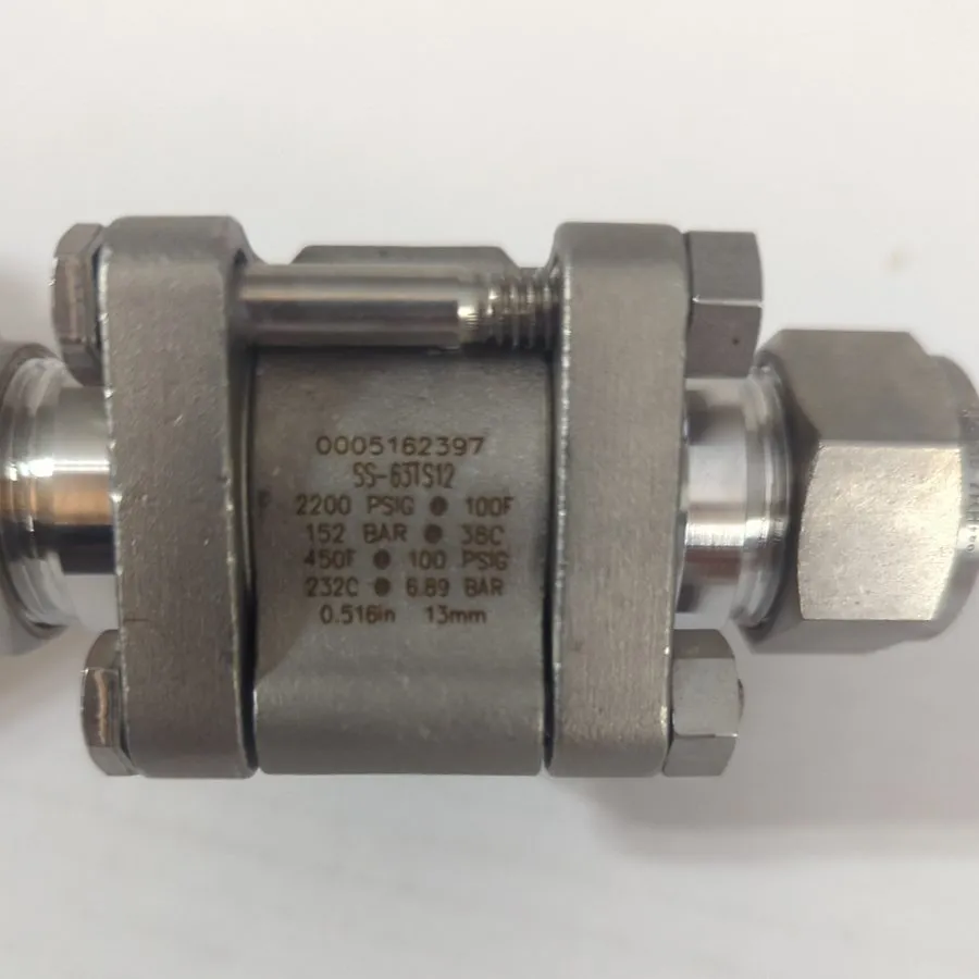 Клапан Swagelok SS-63TS12 Stainless Steel 3-Piece 60 Series Ball Valve FNIP — фото лота 2