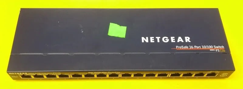 Коммутатор Netgear Prosafe 16port 10/100 Desktop Switch Fs116 & Ac Adapter