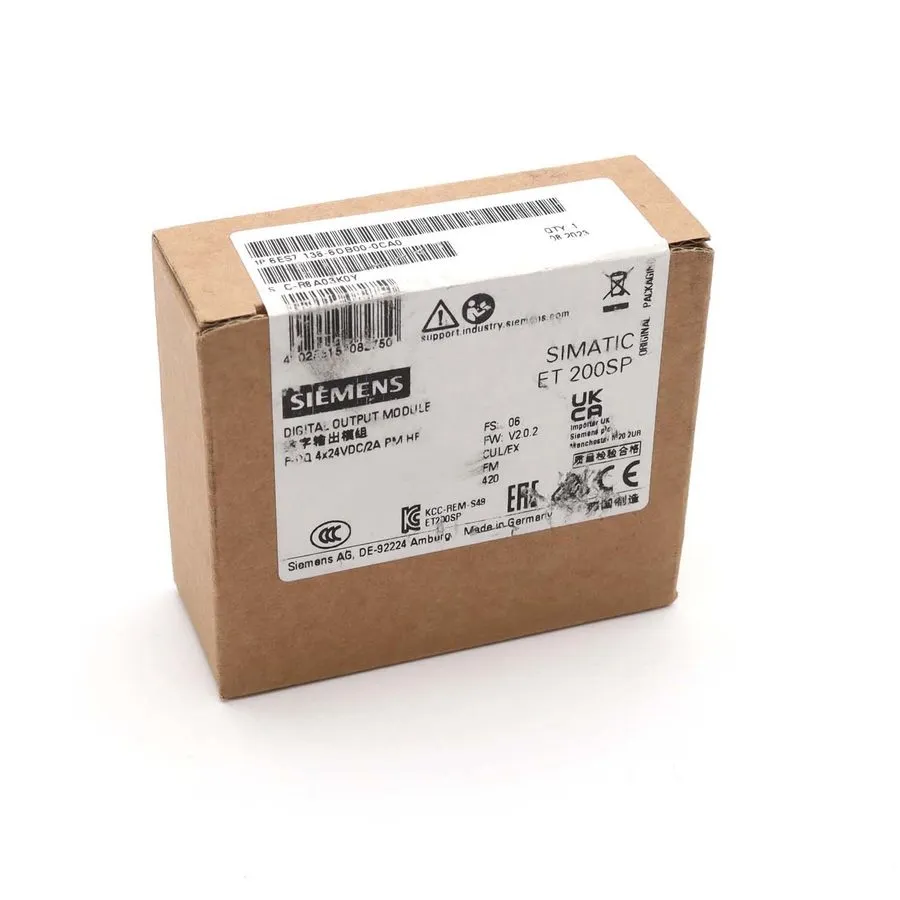 Модуль ввода-вывода Siemens 6ES7136-6DB00-0CA0 SIMATIC ET 200SP