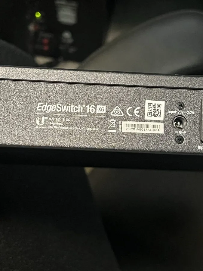 Коммутатор Ubiquiti EdgeSwitch 16 XG ES-16-XG 16-Port 10G Managed Aggregation Sw