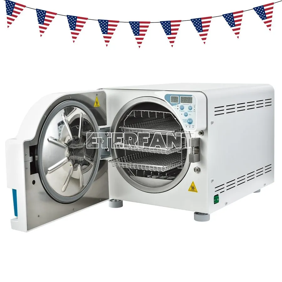 Стерилизатор 18L ClassN Dental Medical Autoclave Steam Sterilizer JCH-18 with Dr