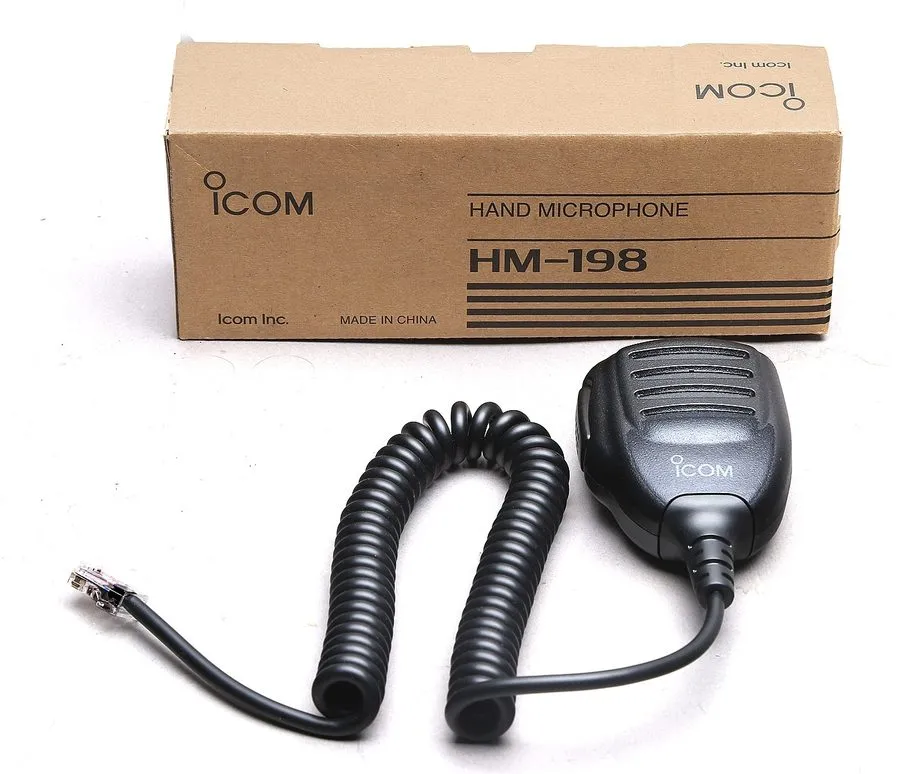 Выносной микрофон I-COM Hand Microphone HM-198 Oiginal Japan