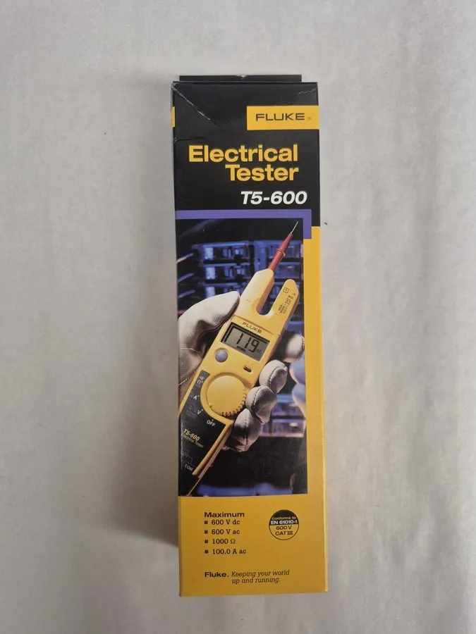 Тестер Fluke T5-600 Clamp Meter Continuity Current Electrical Tester