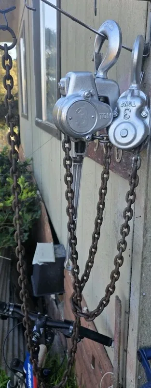 Таль Coffing MAL-30-2 3 Ton 10ft.Manual Lever Chain Hoist — фото лота 1